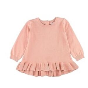 Ruffle Butts Kids' Pink Sweater